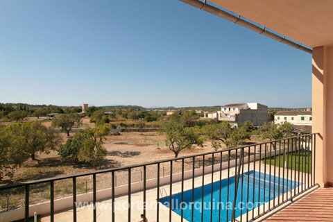 Vistas al paisaje y a la piscina
