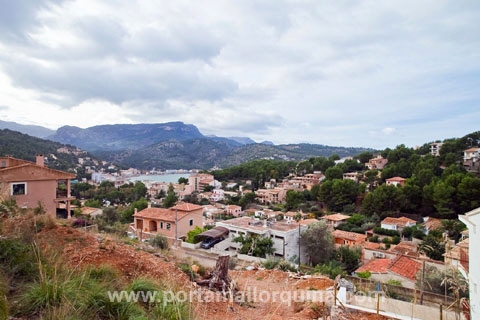Vista sobre la bahía de Sóller