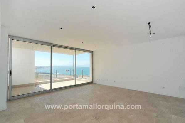 Vistas al mar desde el salón comedor