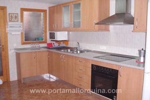 Cocina completamente empotrada
