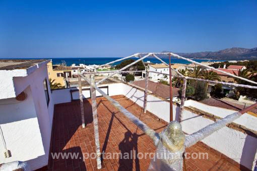 Vista al mar desde la azotea