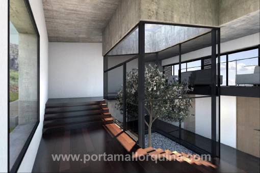 La muy especial diseñada escalera
