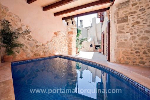 El punto más destacado de la propiedad es la piscina