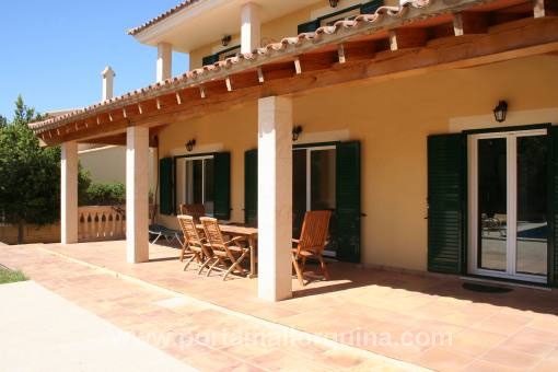 Terraza cubierta