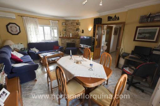 Salón y comedor
