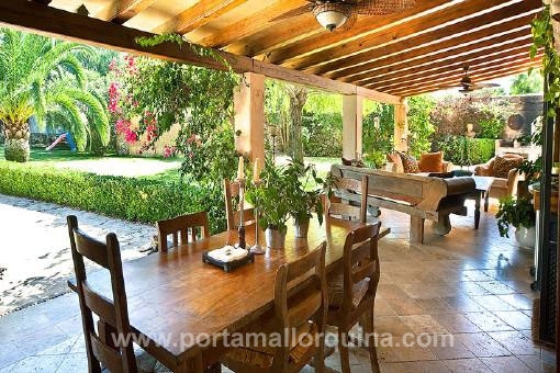 Terraza cubierta