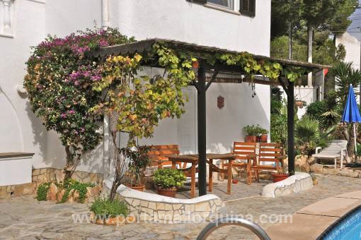 Terraza cubierta