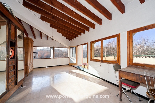 Dormitorio con vistas a Palma
