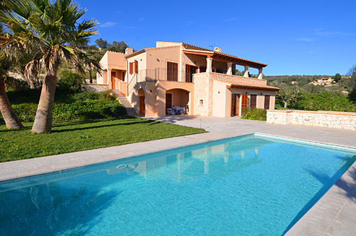 Vacaciones en una finca con vistas de ensueño en Manacor.