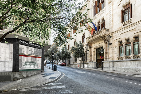 Porta Mallorquina Palma, calle Conquistador 8, Palma de Mallorca