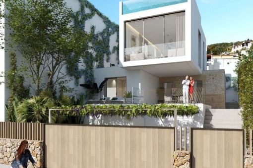 Casa antigua para rehabilitar con espectaculares vistas al mar, proyecto y licencias en Genova