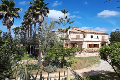 Vista exterior de la finca