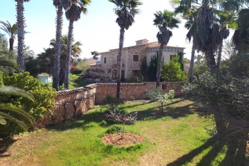 Jardín y vista exterior