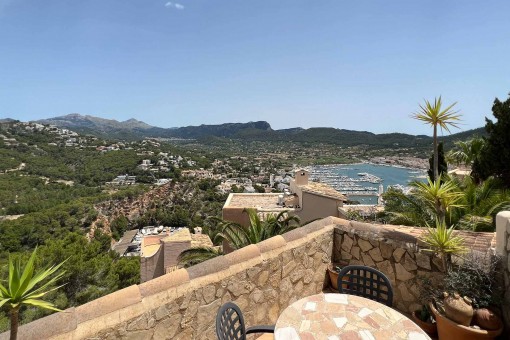 Vistas al mar y la montaña