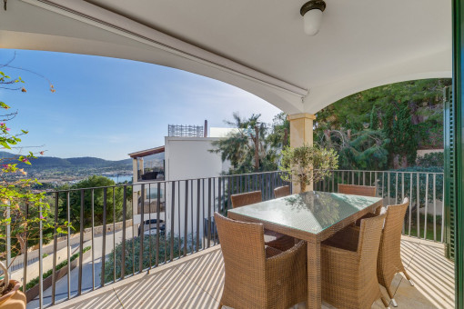 Terraza cubierta