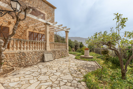 Vista exterior de la finca