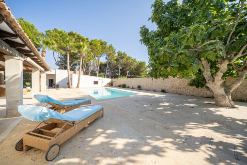 Zona de piscina