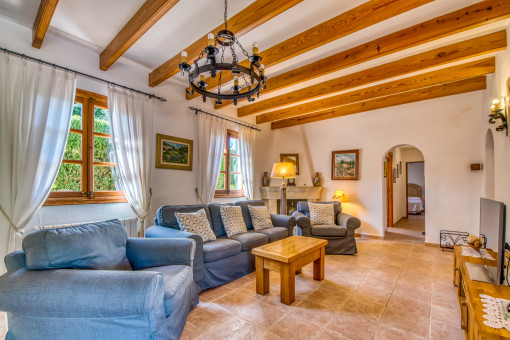 Salón acogedor 