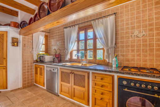 Vista alternativa a la cocina