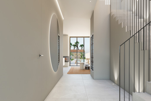 Hallway and staircase