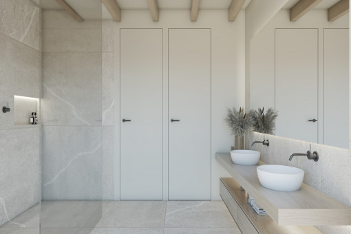 Modern bathrooms