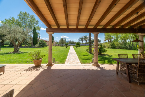Terraza cubierta