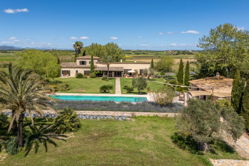 Impresionante finca con piscina climatizada y sauna entre Felanitx y Manacor
