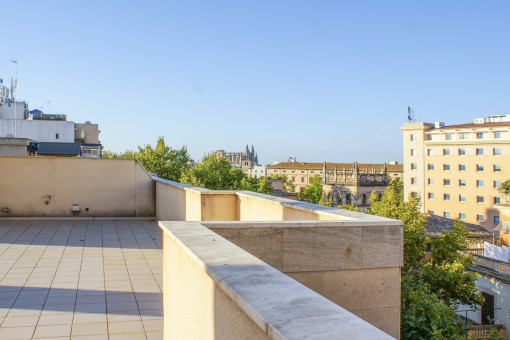 Vista desde la terraza privada