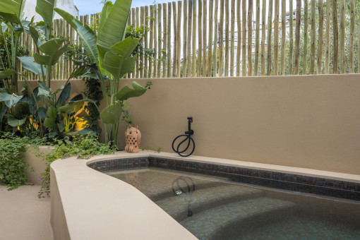 Piscina de agua salada 