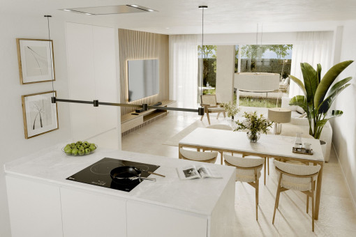 Cocina y comedor