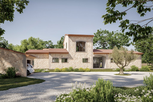 Exclusiva finca de nueva construcción entre Campos y Es Trenc