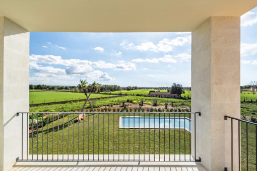 Terraza del dormitorio principal en la primera planta
