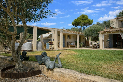 Vista de la casa de huéspedes