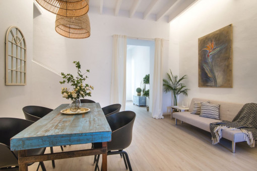 Zona comedor y estar