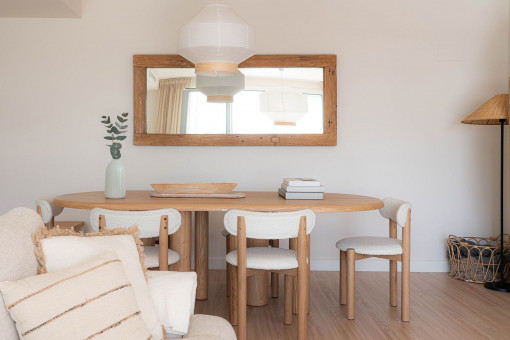 Comedor y salón abierto