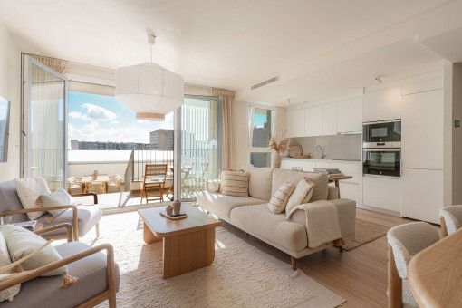 Comedor y salón abierto