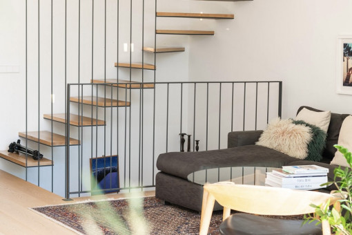 Escalera en el salon