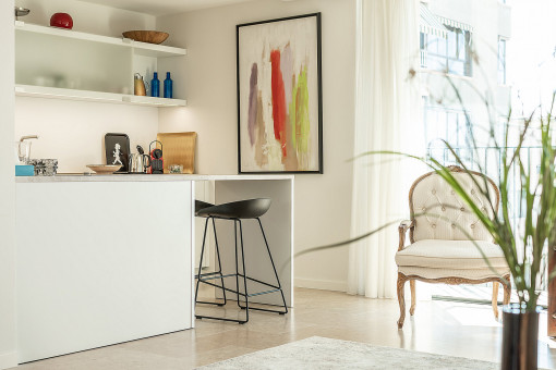 Cocina moderna con isla