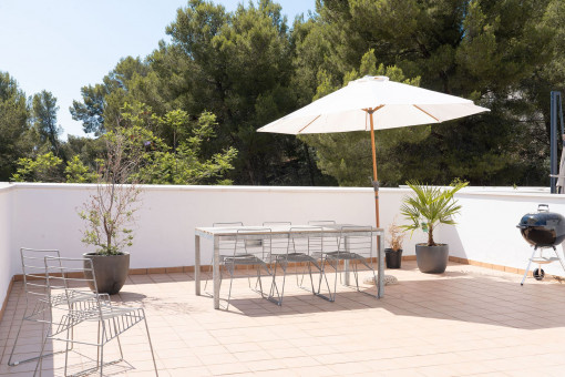 Gran Comedor En La Terraza