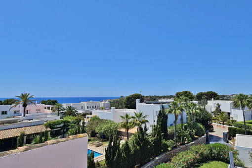 Vistas al mar desde la terraza de la azotea
