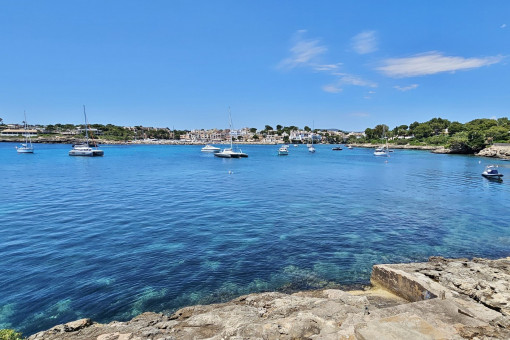 El mar está a solo unos metros de distancia