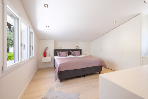 Uno de los 3 dormitorios