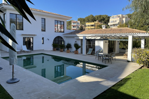 Imagen principal – elegante villa con piscina en Son Espanyolet