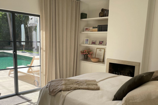 Dormitorio principal moderno