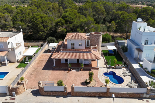 Vista del chalet