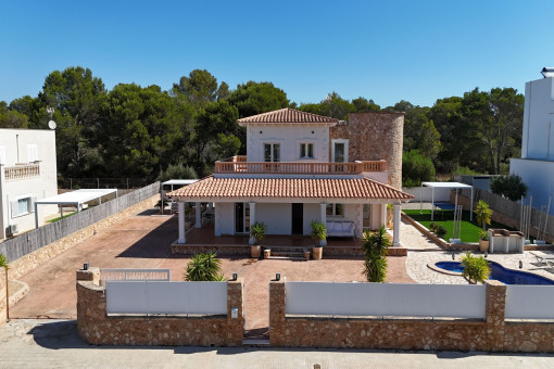 Vista del chalet