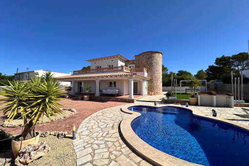 Vista del chalet