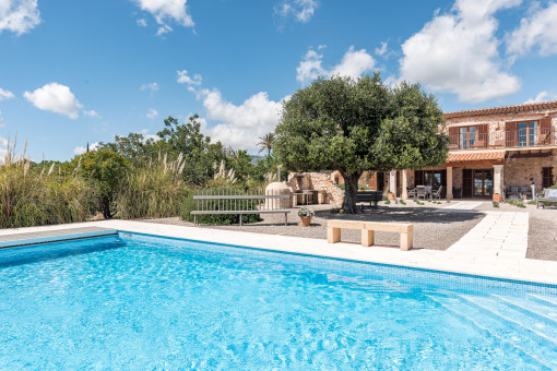 Maravillosa zona de piscina