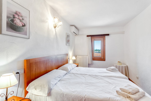 Aire acondicionado y calefacción en el dormitorio