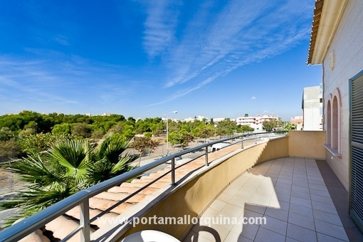 Vistas maravillosas desde la terraza